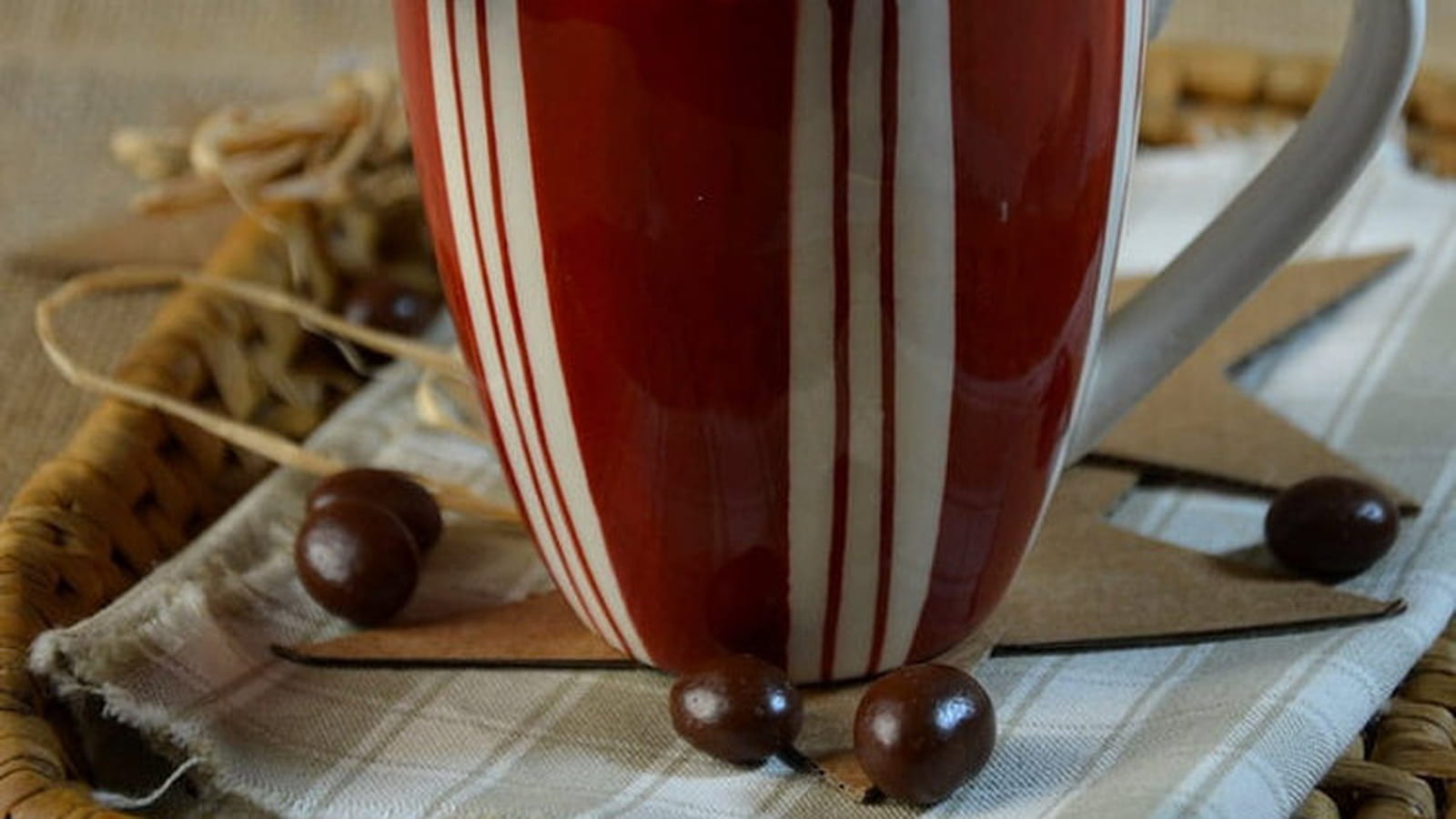 Smoothie chocolat-café au lait d'amande