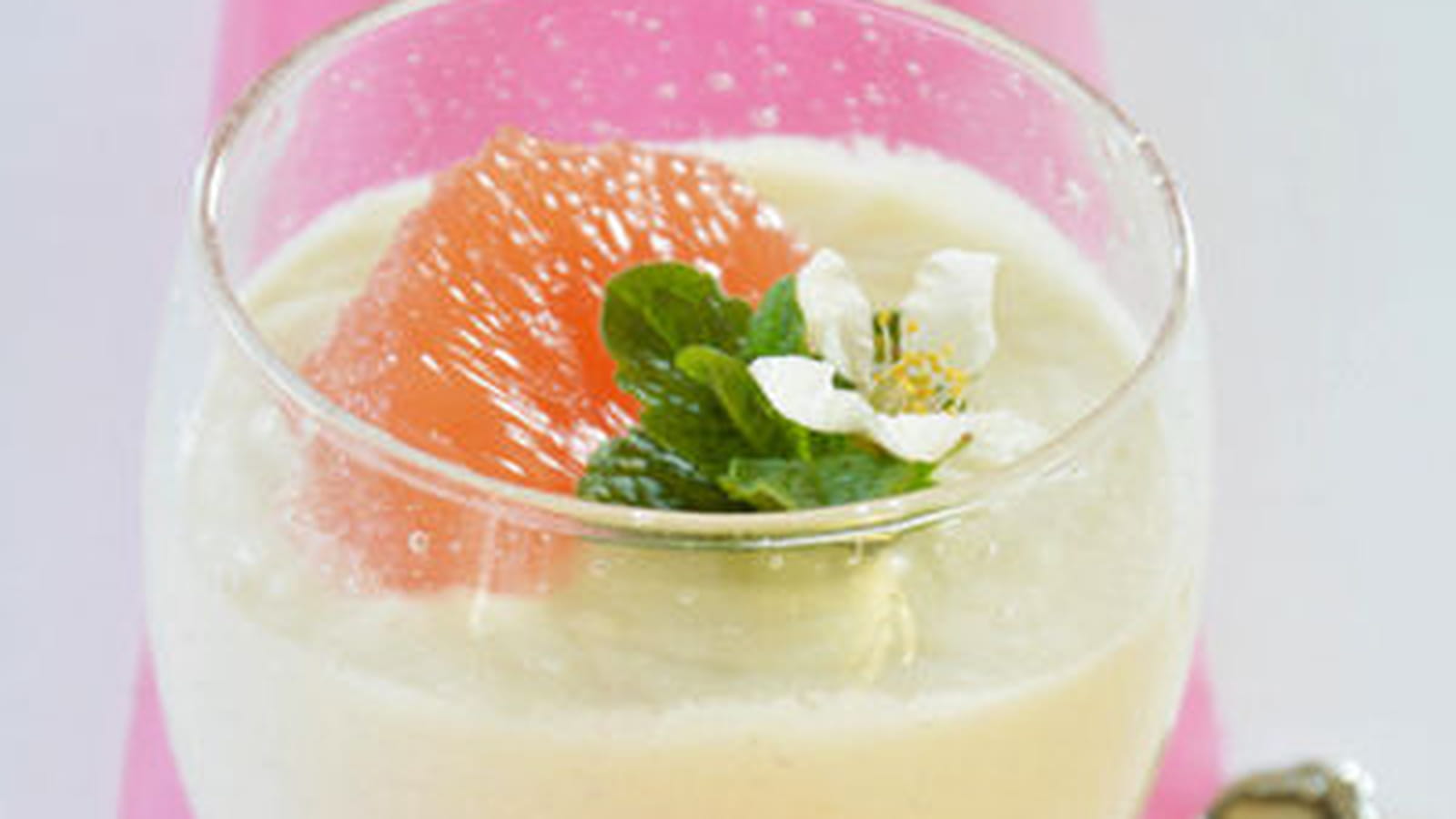Blancs-mangers coco pamplemousse