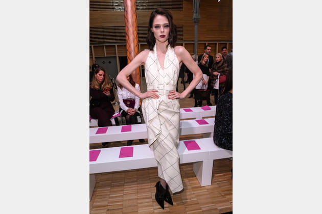 Coco Rocha au défilé Ralph & Russo