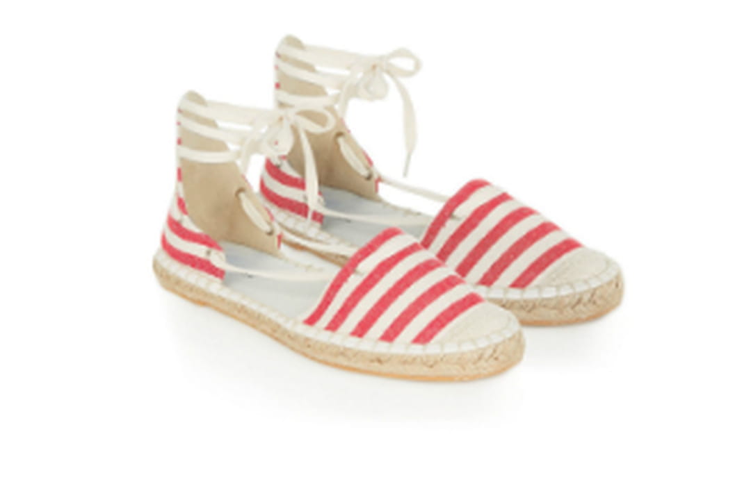 Chaussures Décontractées Espadrilles Femme Kentti - Rayures Noires - Taille 39 EU - Semelle Corde Espadrilles Rayures