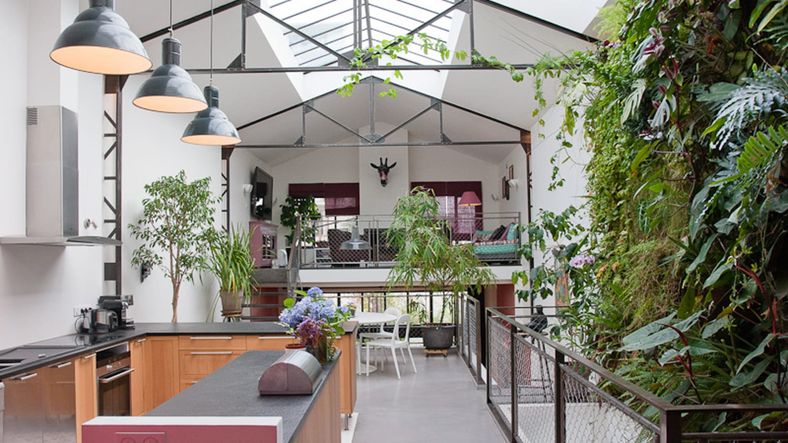 Nature au coeur d'un loft