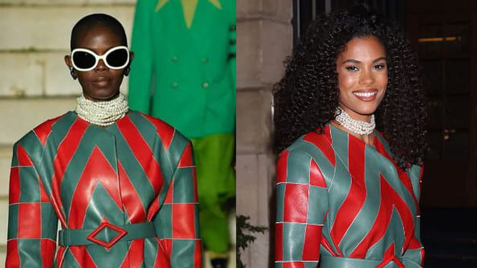 Défilé Gucci vs Tina Kunakey