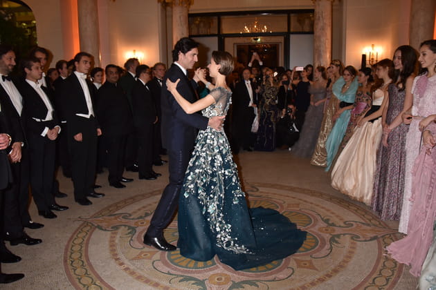 Comtesse Ang&eacute;lique de Limburg-Stirum et son p&egrave;re