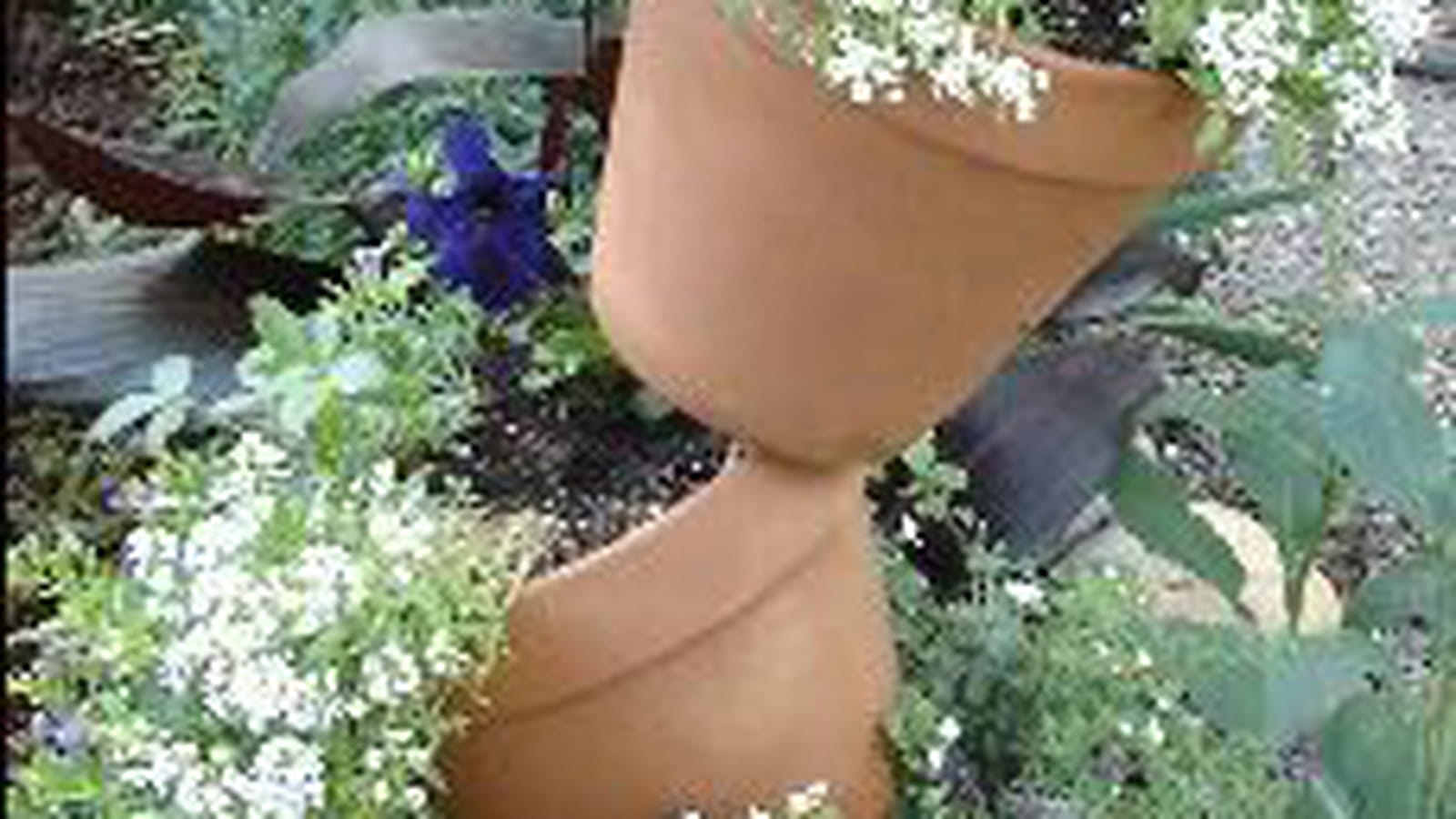 Cascade de pots