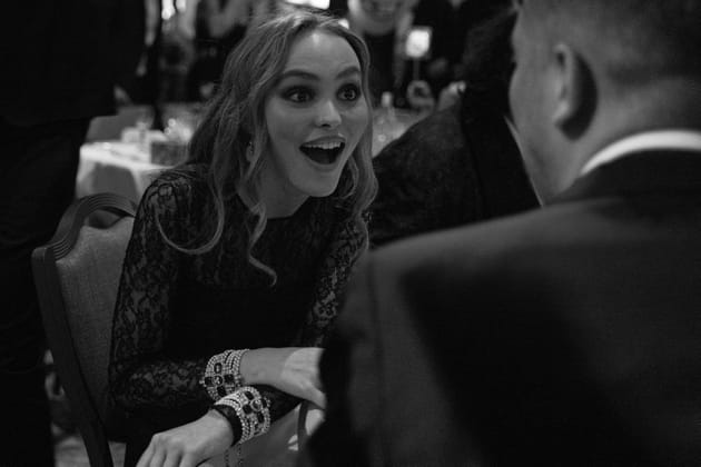 Lily-Rose Depp, bouche-b&eacute;e