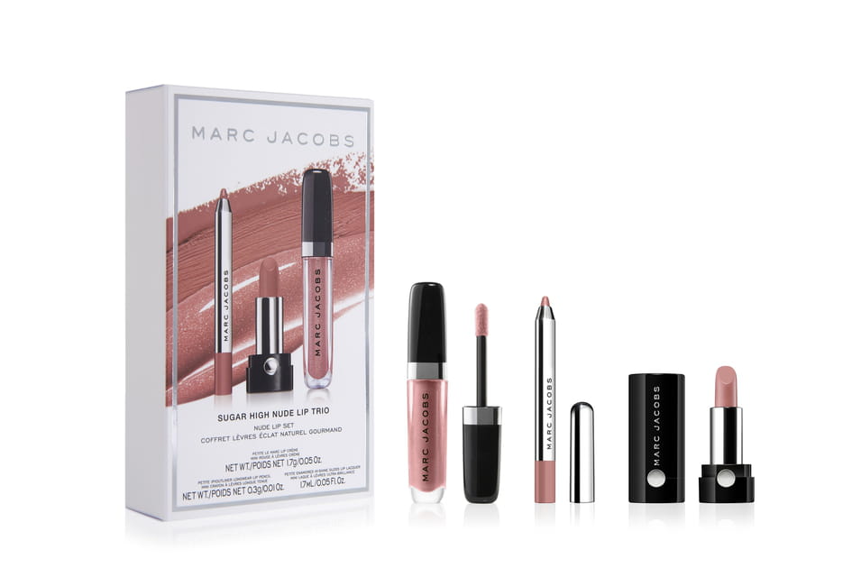 Le Sugar high lip trio de Marc Jacobs Beauty