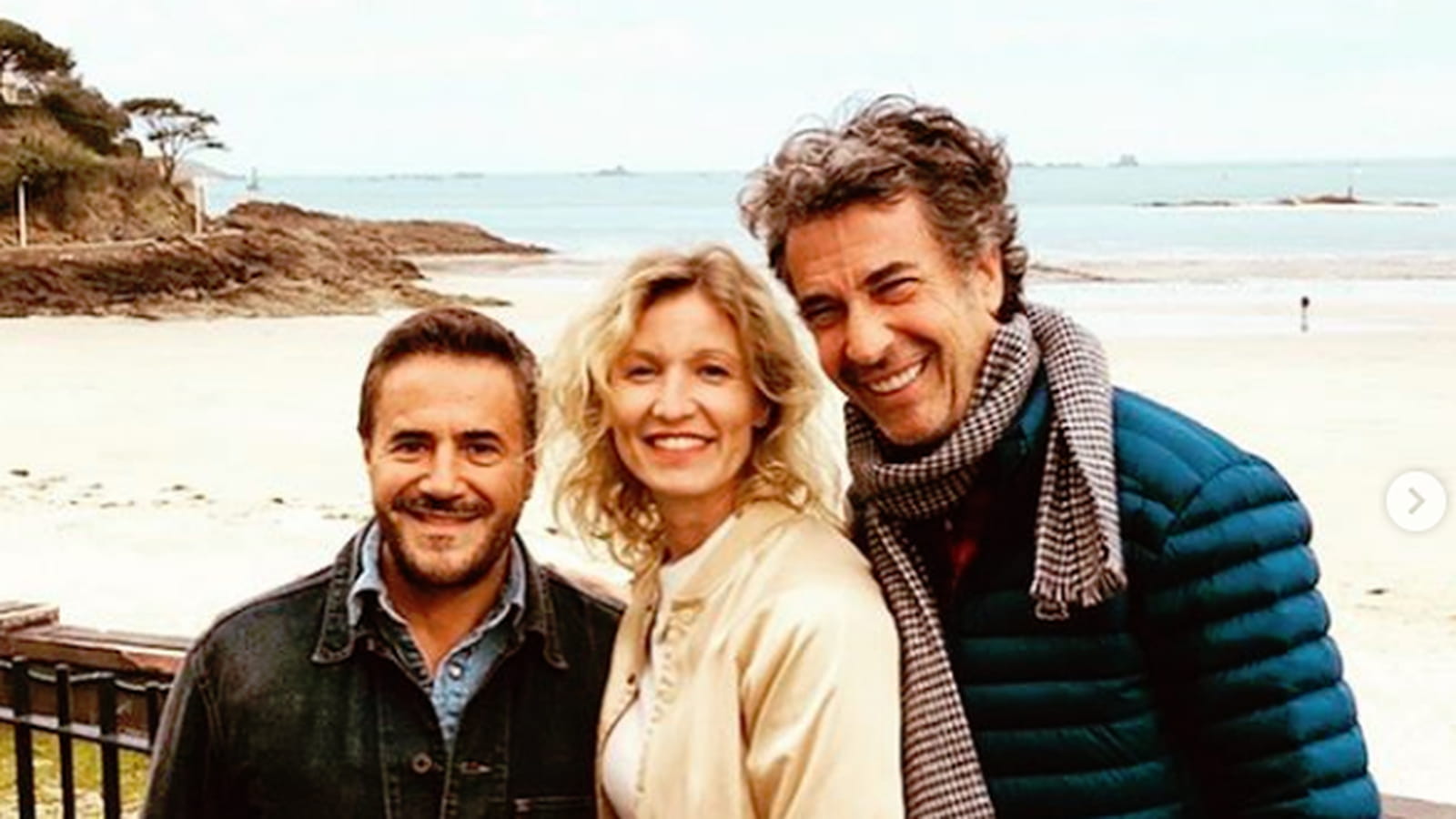 Alexandra Lamy, José Garcia et Eric Lavaine