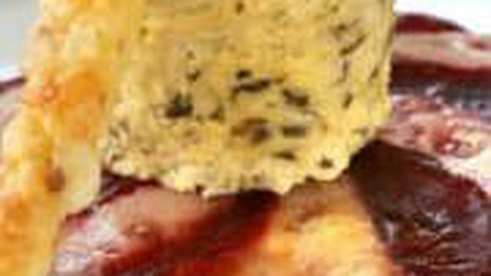 Betterave gratinée au vieux Comté et flan de morilles