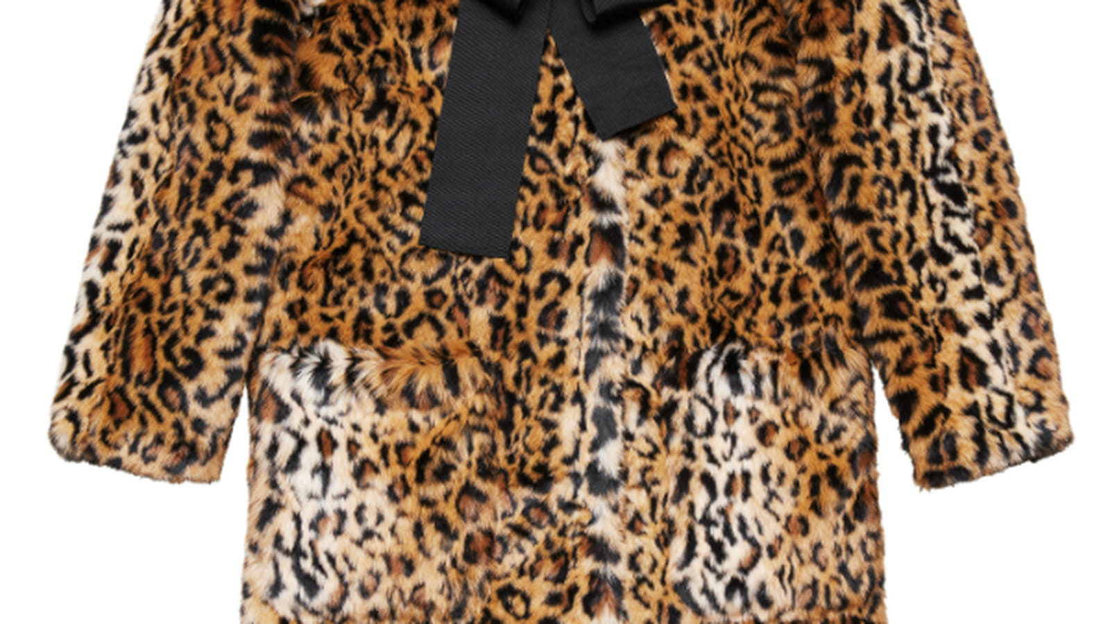 Manteau fausse fourrure ERDEM X H&M 