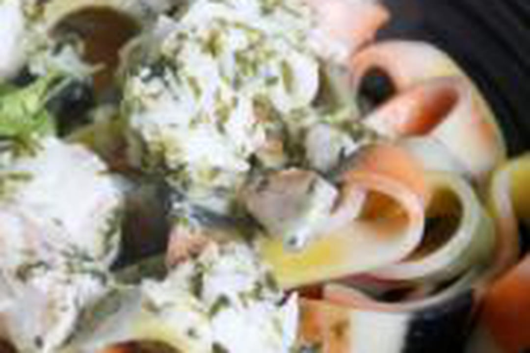 Tagliatelles au cabillaud sauce cerfeuil