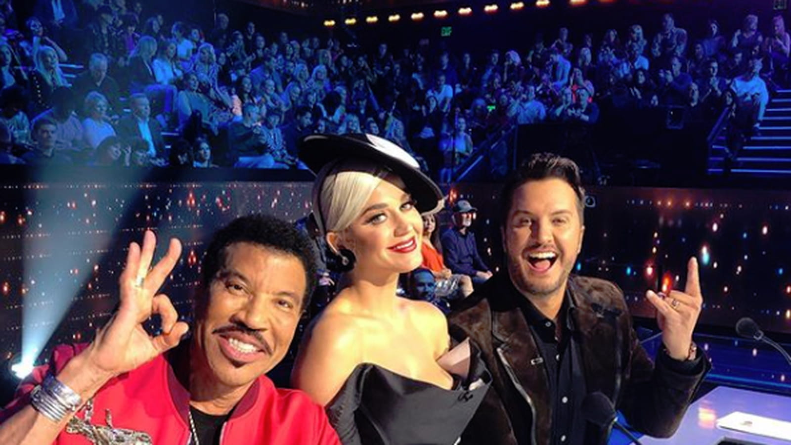 Lionel Ritchie, Katy Perry et Luke Bryan