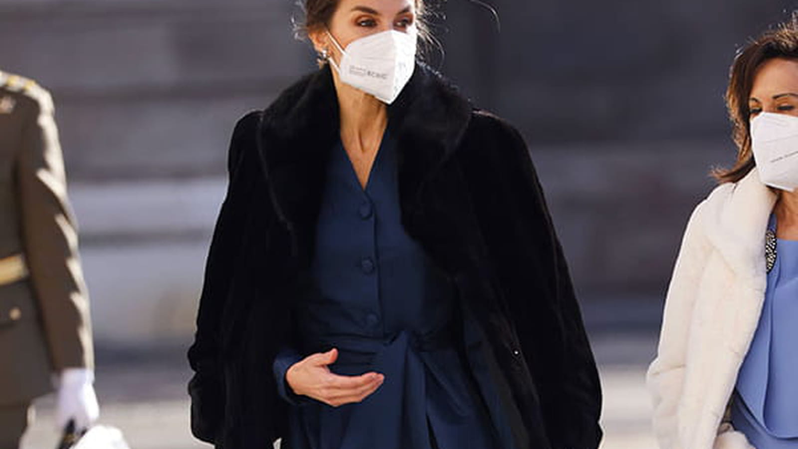 Letizia d'Espagne le 6 janvier 2022