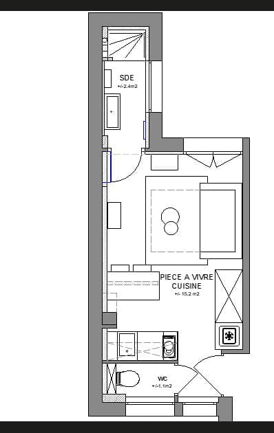 Le plan apr&egrave;s travaux