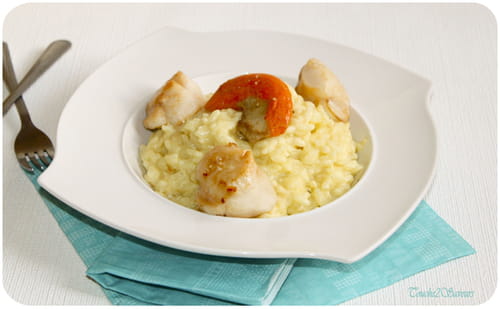 Risotto aux noix de St Jacques