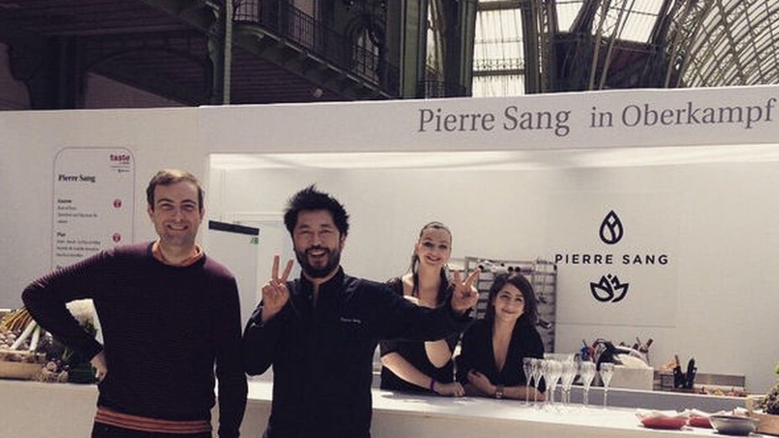 Pierre Sang in Grand Palais