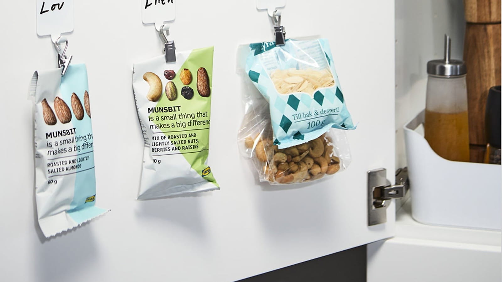 Utiliser la porte du placard