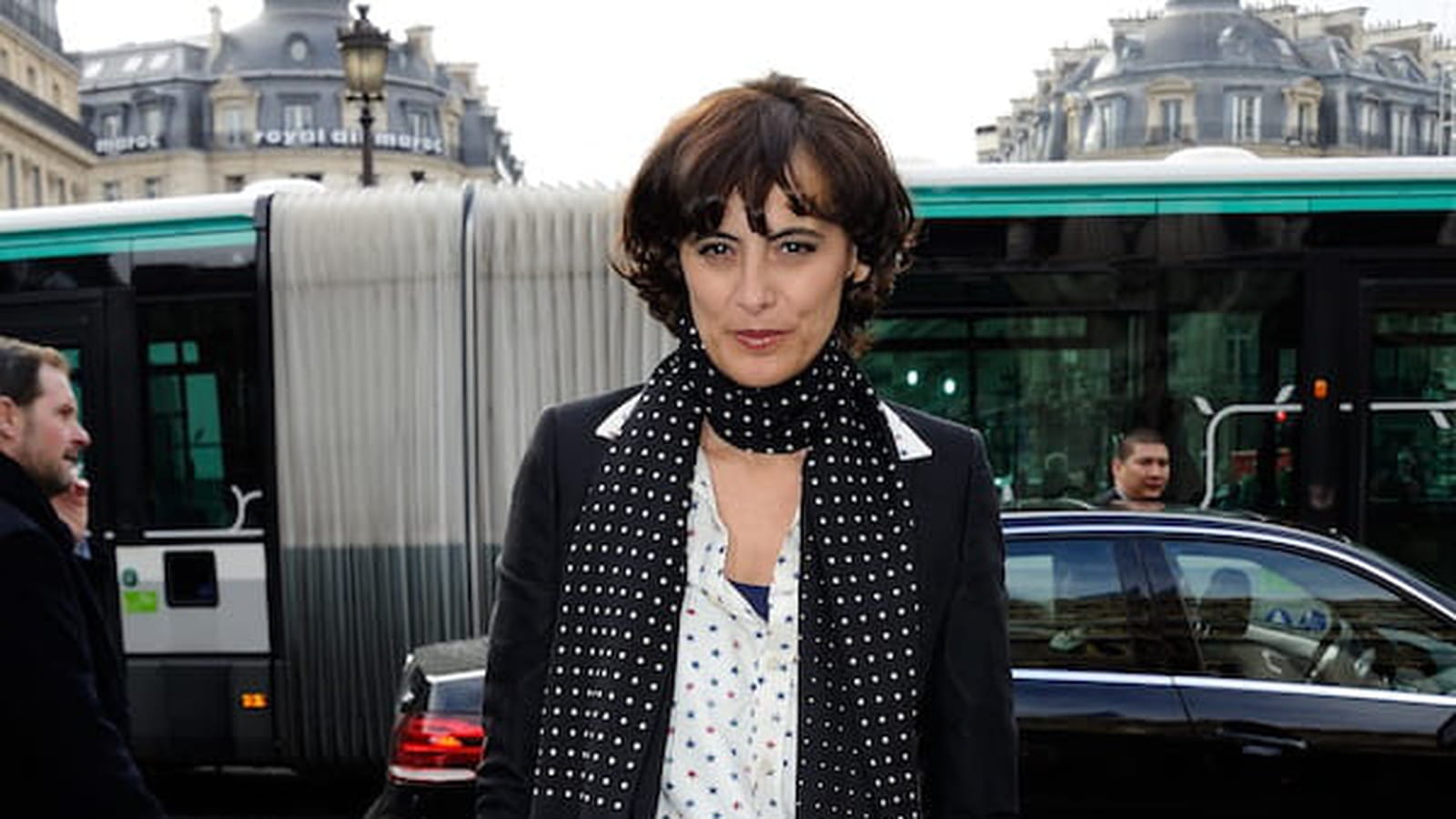 Ines de la Fressange le 3 mars 2014