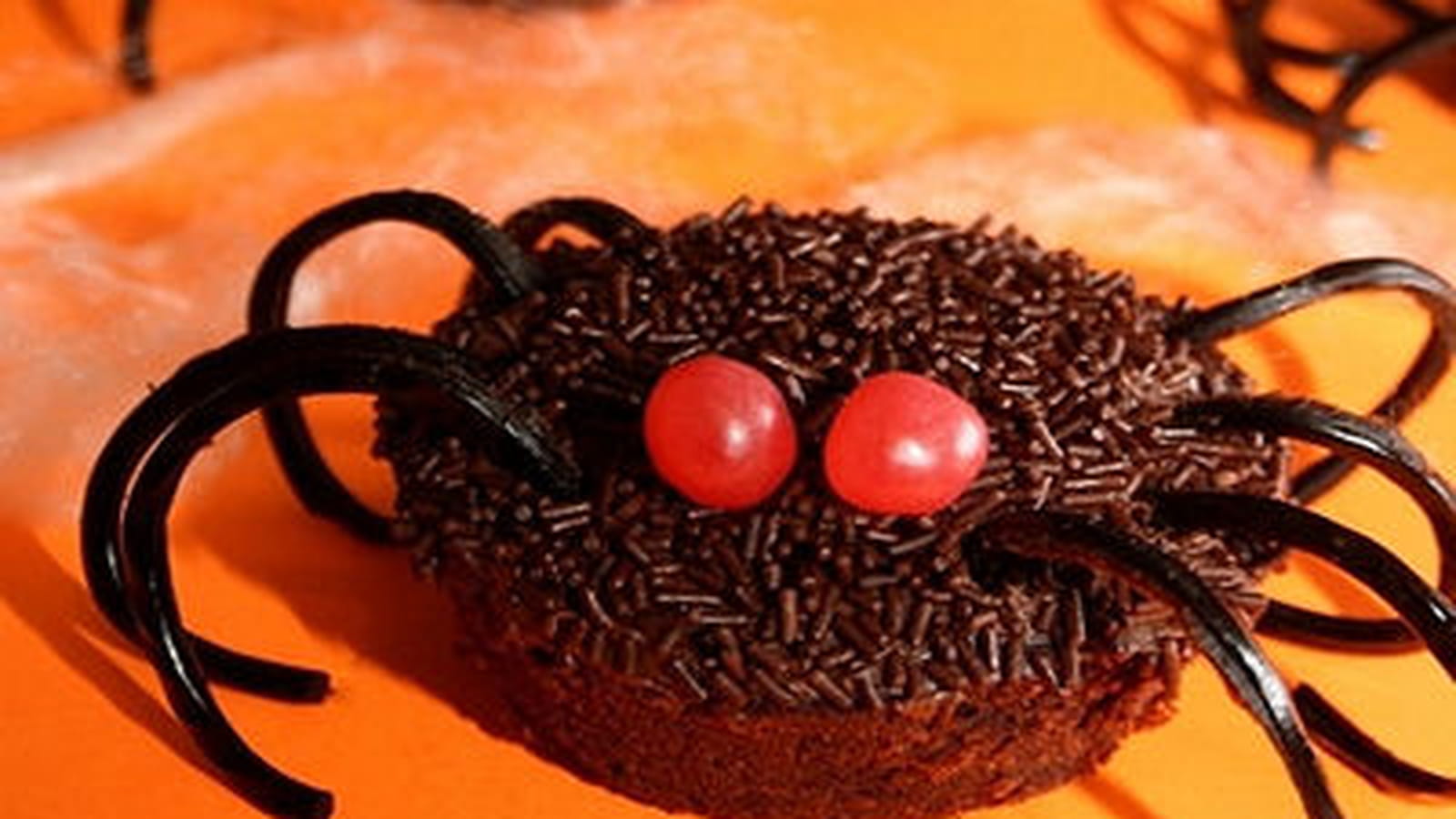 Spider cupcake d'Halloween