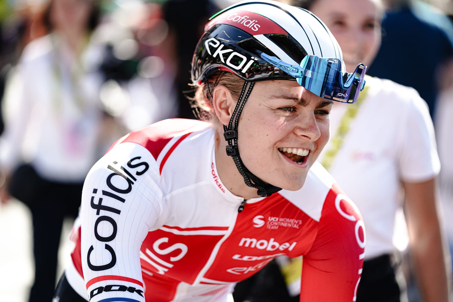 Victory Berteau, a determined cyclist of the Tour de France women with Zwift 2025