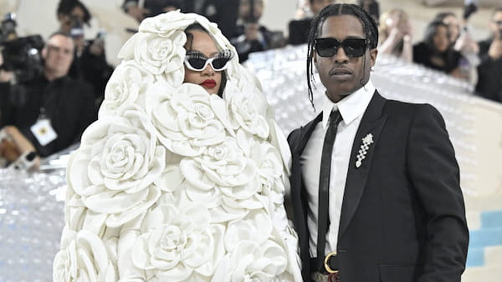 Rihanna et A$AP Rocky le 1er mai 2023
