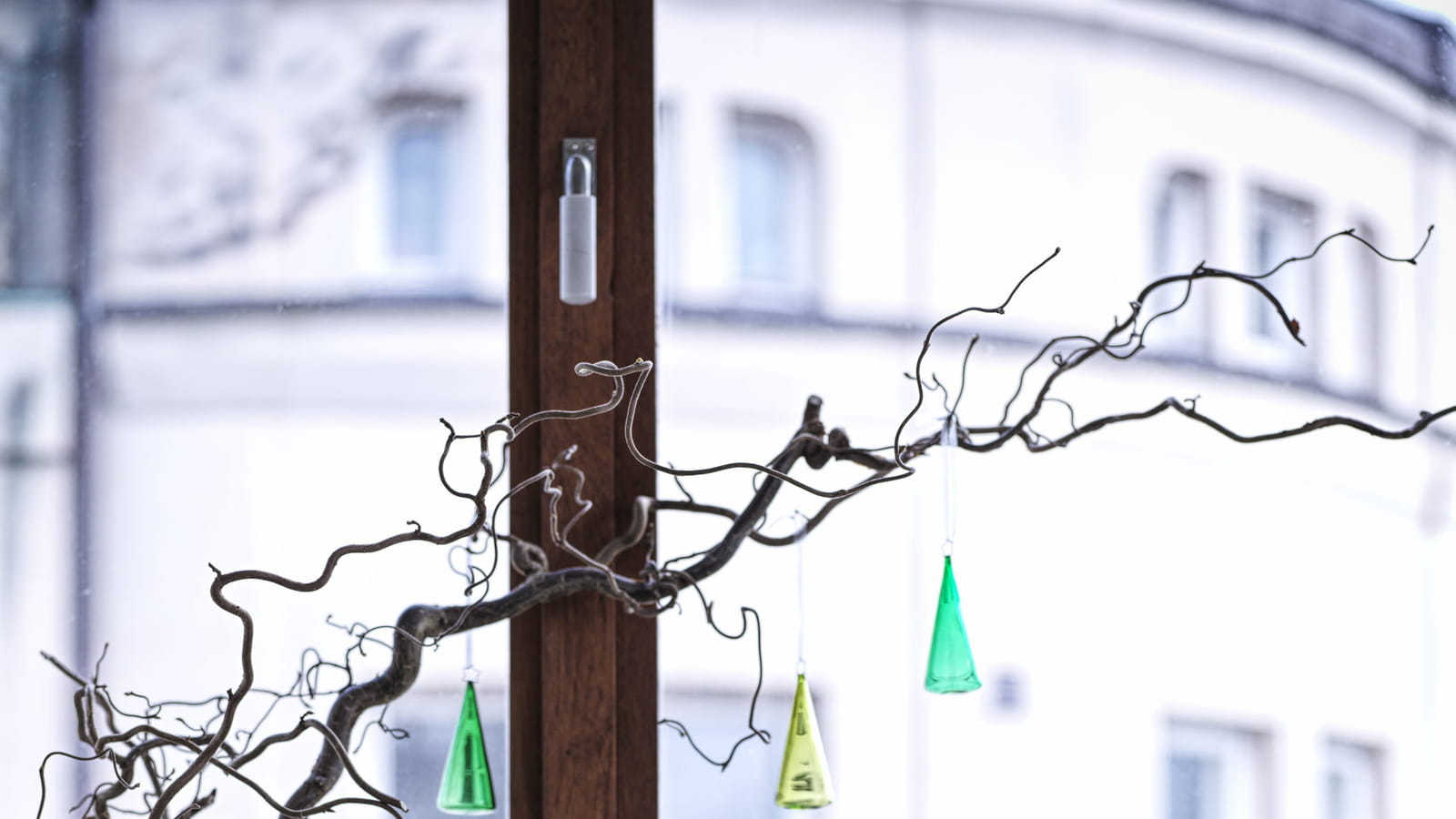 Déco de Noël en verre 