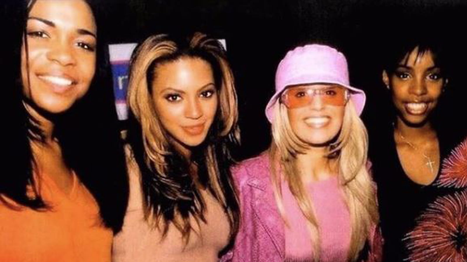 Avec Les Destiny's Child à Paris, en 2000
