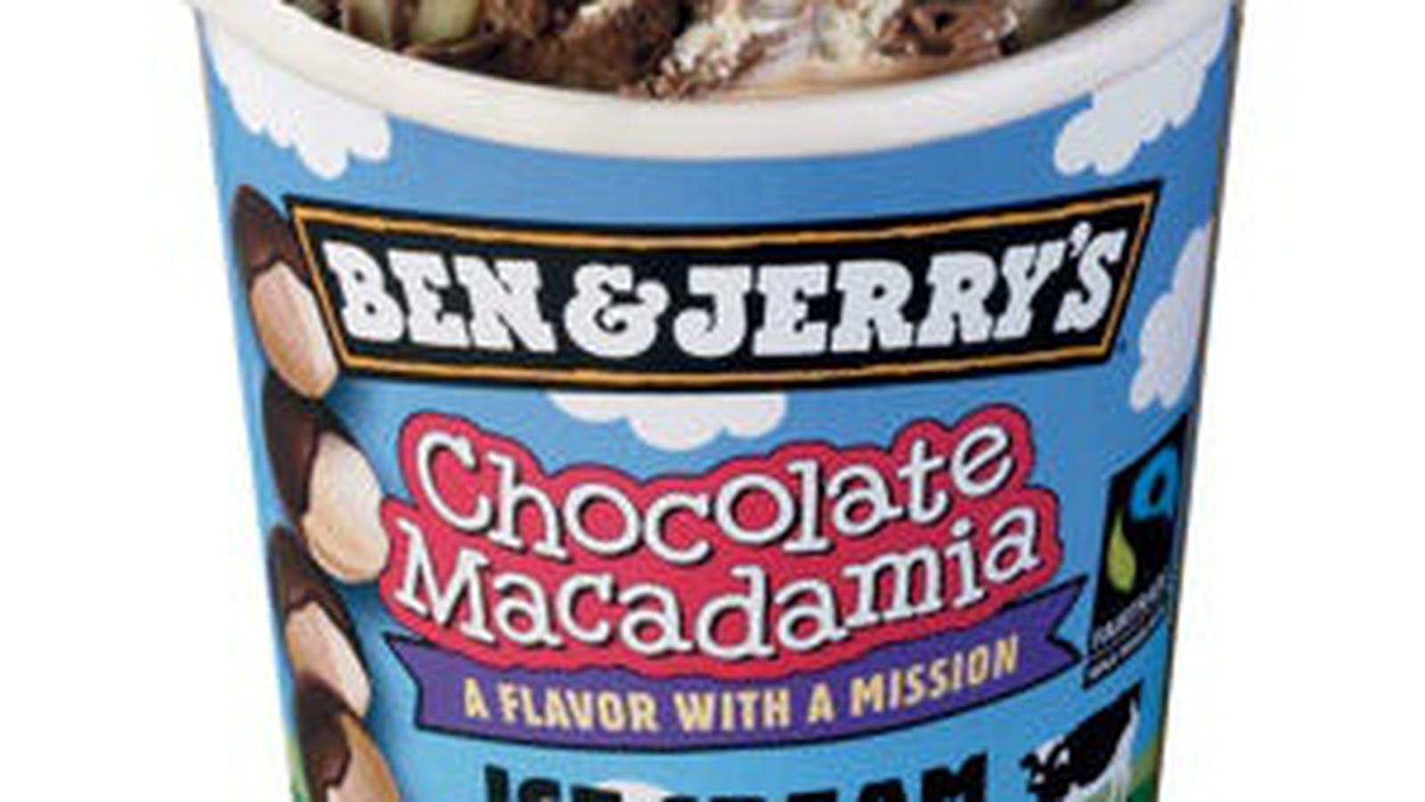 Chocolate macadamia de Ben & Jerry's