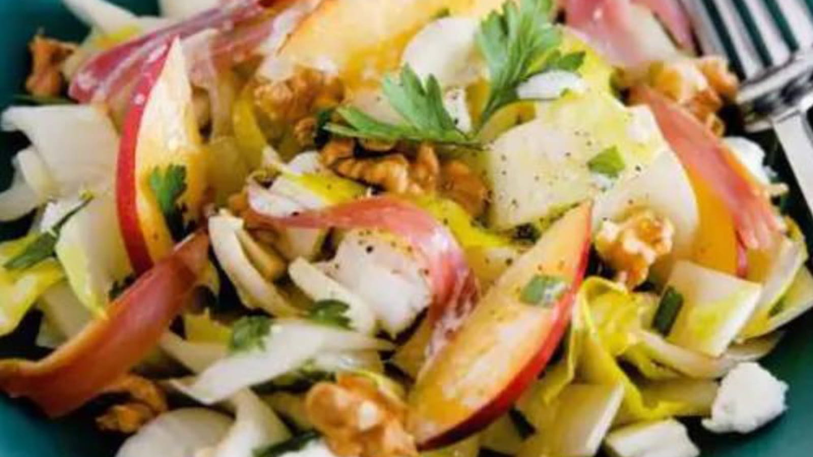 Salade d'endives aux nectarines