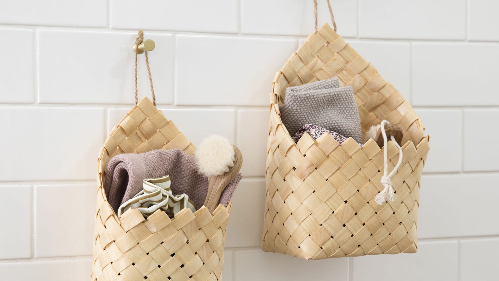 Panier en bois 