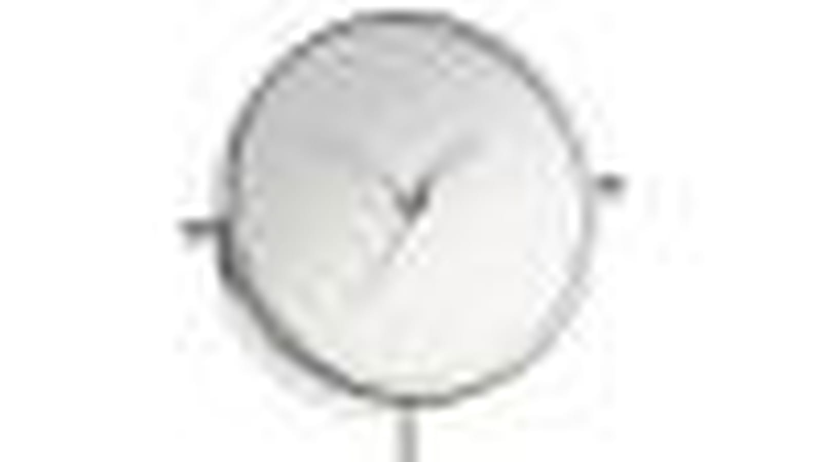 L'horloge-miroir de The Conran Shop