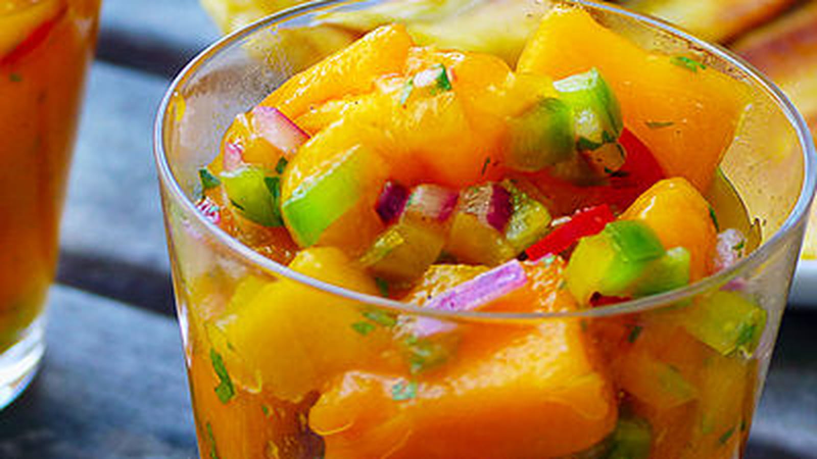 Ceviche végétarien à la mangue
