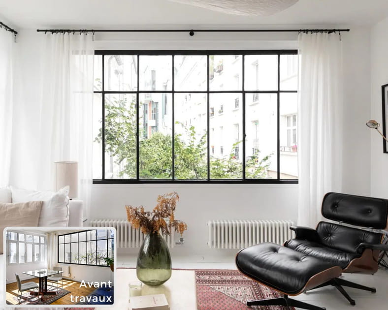 Avant-apr&egrave;s&nbsp;: cet appartement sans vis-&agrave;-vis cache une r&eacute;novation spectaculaire