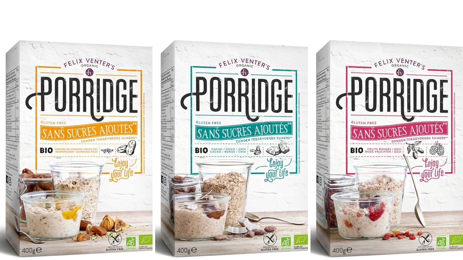 Les porridges de Felix Venter's
