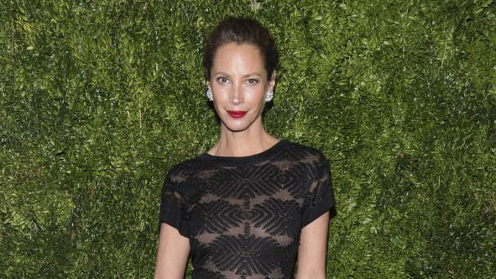 Christy Turlington le 16 novembre 2016