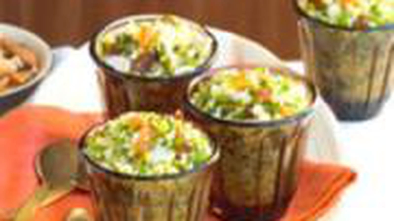 Taboulé aux herbes, fruits secs et pistache