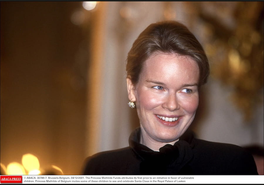 Le no make-up look de Mathilde de Belgique