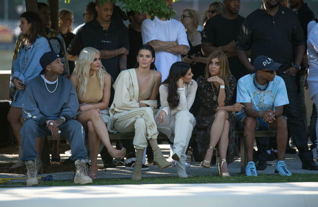 Tyga, Kylie Jenner, Kendall Jenner, Kim Kardashian, Carine Roitfled et Pharrell Williams
