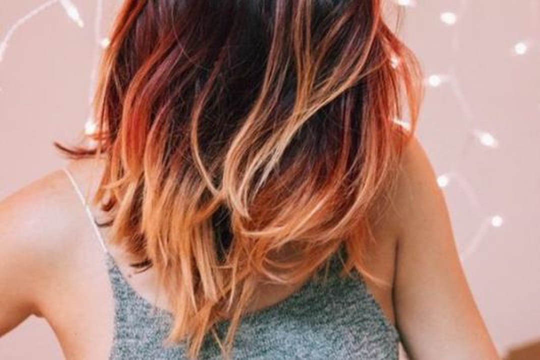 Tie And Dye Roux Cuivré