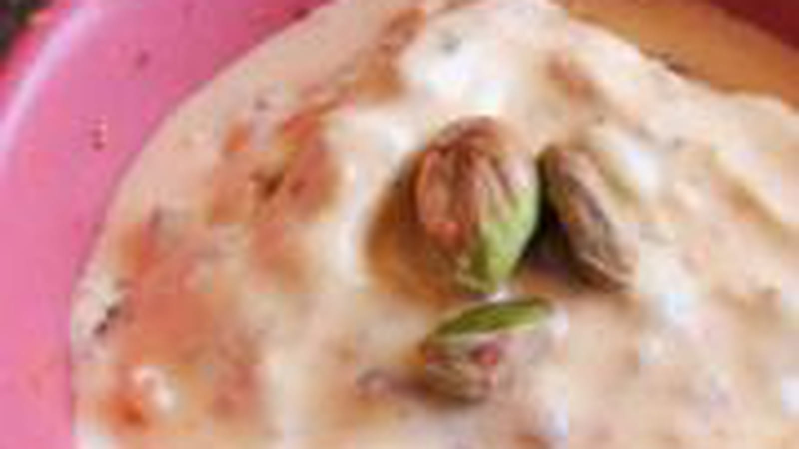 Kulfi, glace à la pistache et au safran
