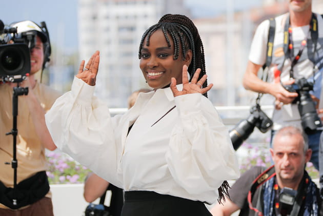 A&iuml;ssa Ma&iuml;ga, au photocall de "Adami" le 24&nbsp;mai
