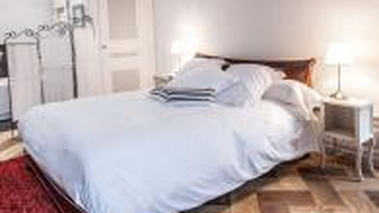 Chambre gris perle