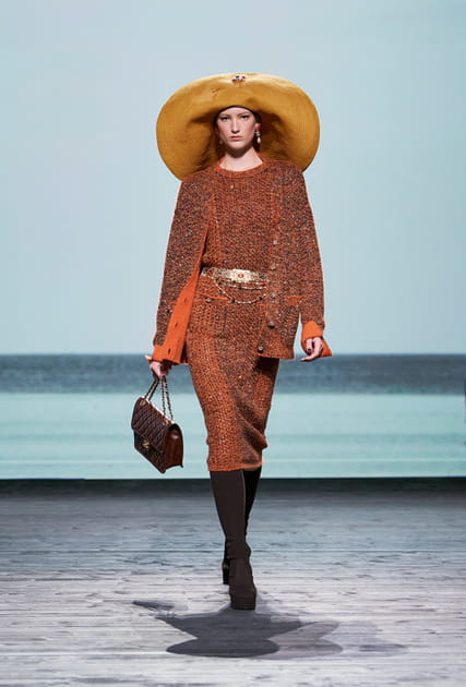 Look 39 du défilé Chanel automne-hiver 2024-2025
