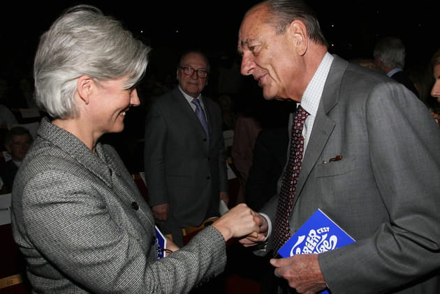 Jacques Chirac salue Penelope Fillon