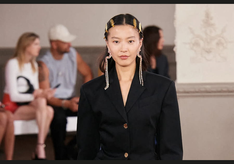 Les barrettes en accumulation de Patou