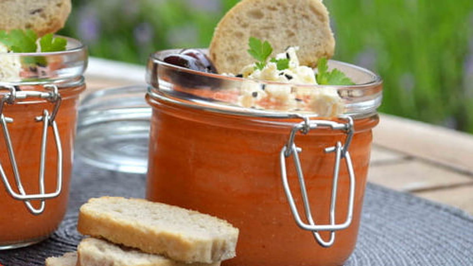 Gaspacho à la mode grecque