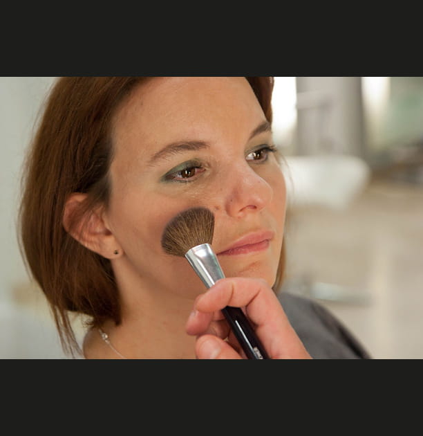 L'application du blush