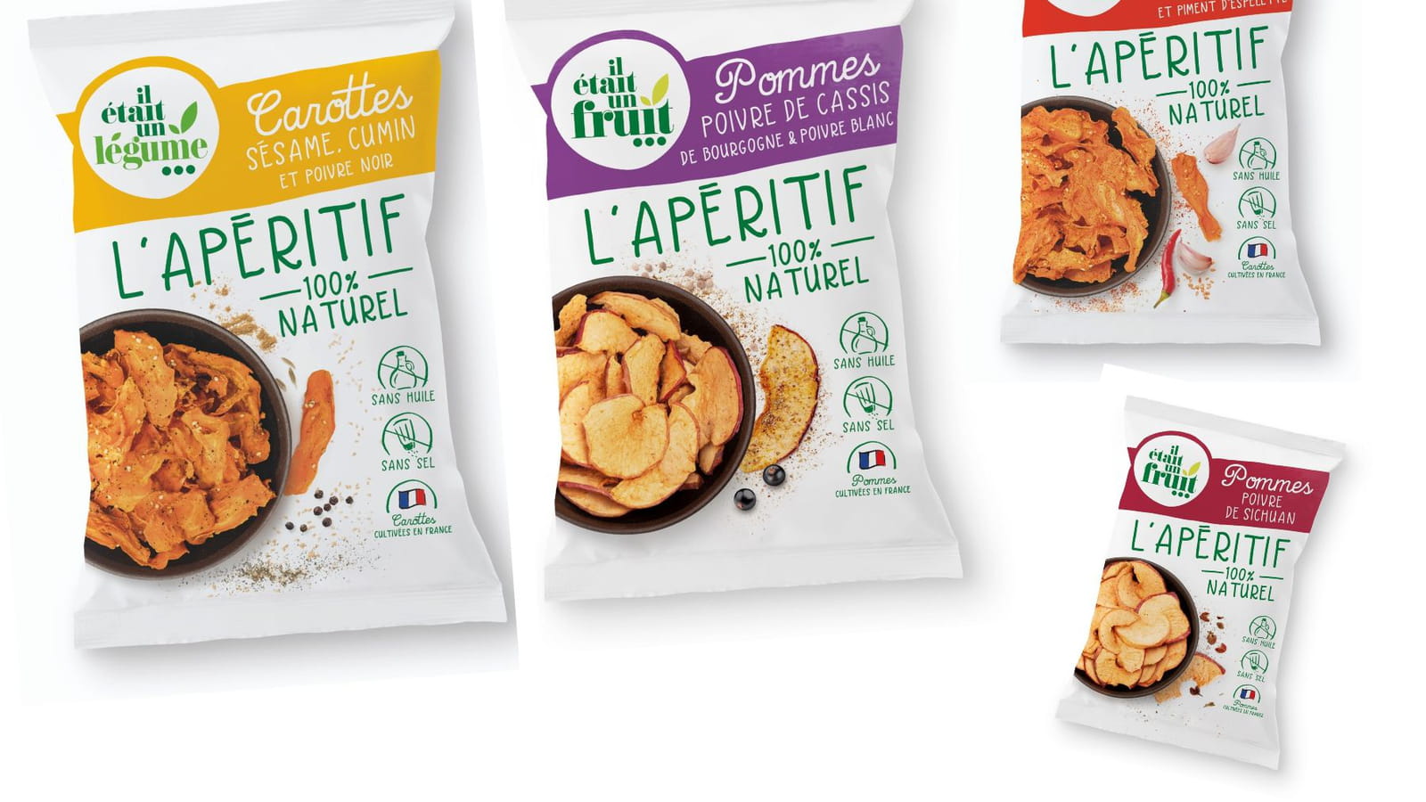 La gamme fruitée d'il était un fruit