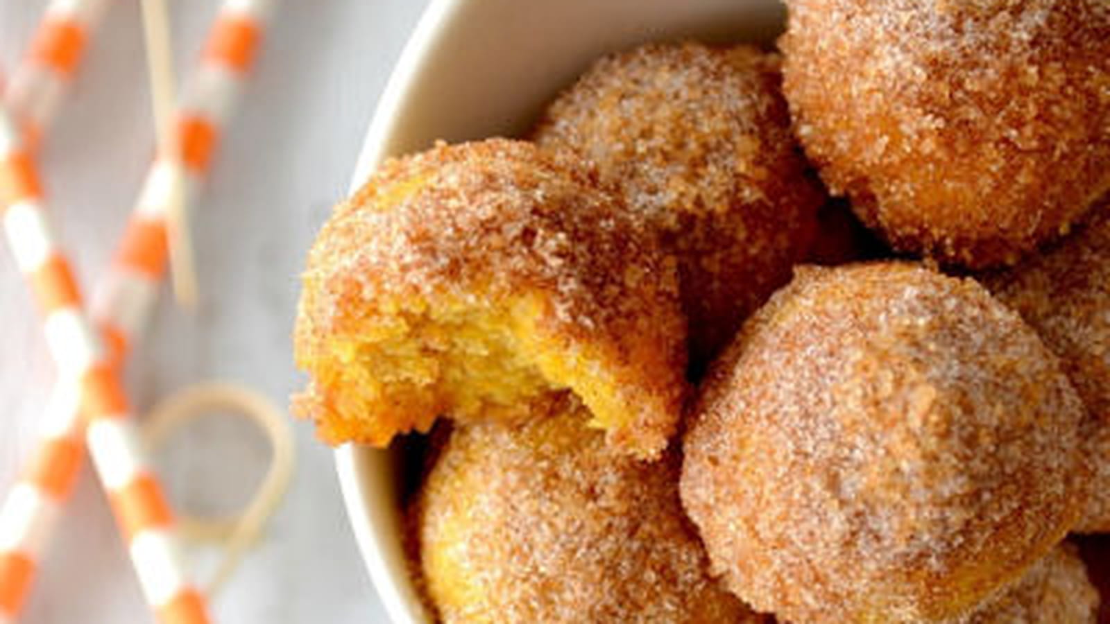 Donut holes au potimarron & aux épices