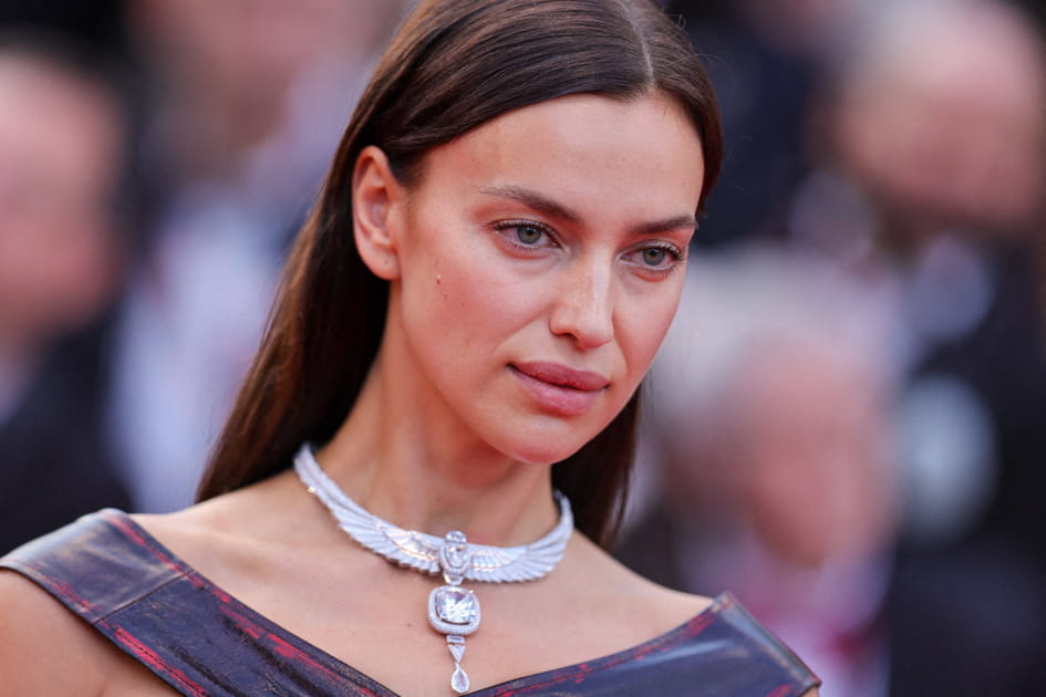 Irina Shayk, naturelle avec son look beaut&eacute;