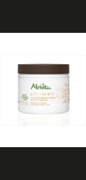 L'huile en cr&egrave;me, L'Argan Bio de Melvita